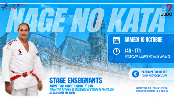 STAGE ENSEIGNANTS – NAGE NO KATA